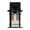 Cwi Lighting Belmont 1 Light Outdoor Black Wall Lantern 0096W7-1-101 - alternate 3